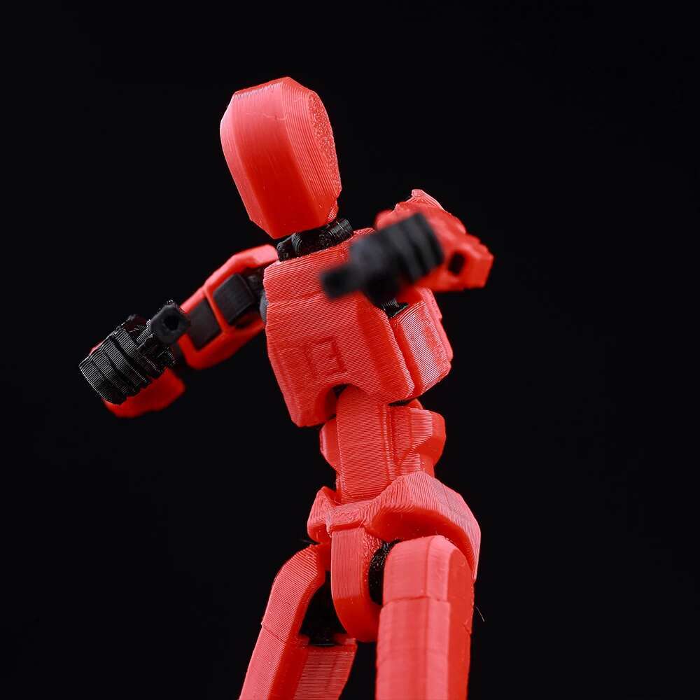 VIP-Dropshipping 9L3D Printed Lucky Dummy 13 Action Figures Movable Shapeshift Mannequin Toys Parent-Children Games