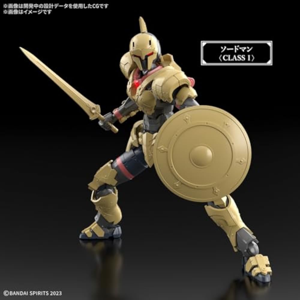 BANDAI SPIRITS (Bandai Spirits) 30MF River Swordsman color coded plastic model