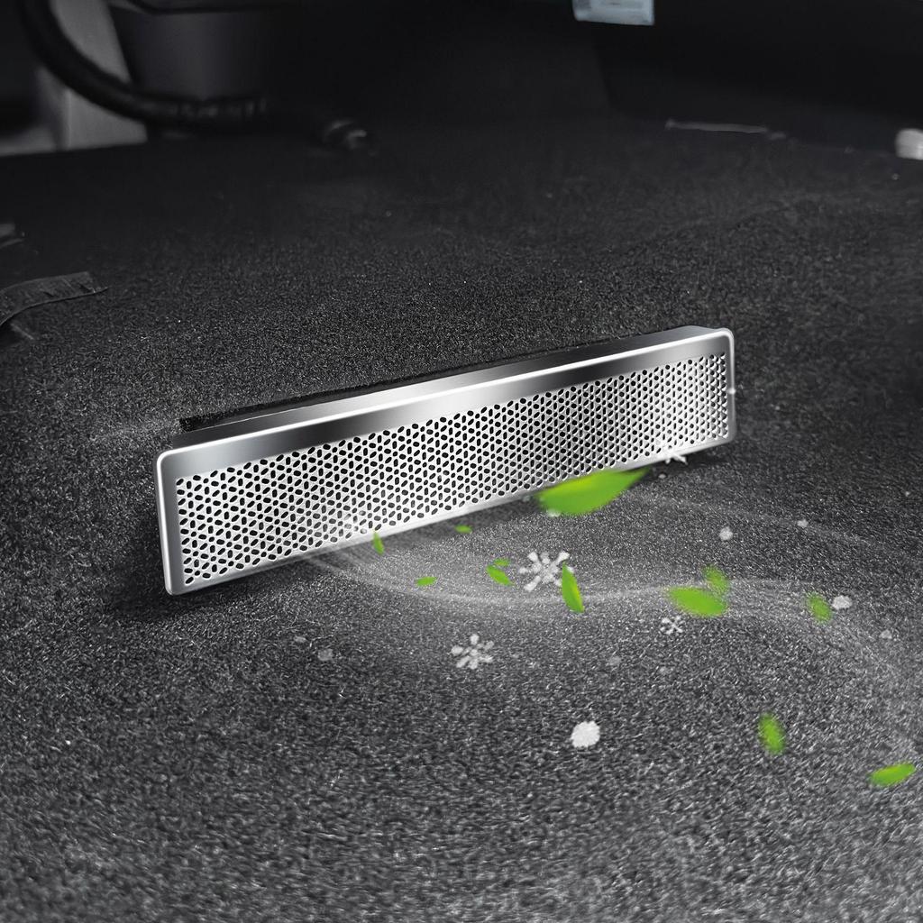 Equation Leopard Titanium 7-Seat Rear Air Vent Dust Cover for Interior Modification