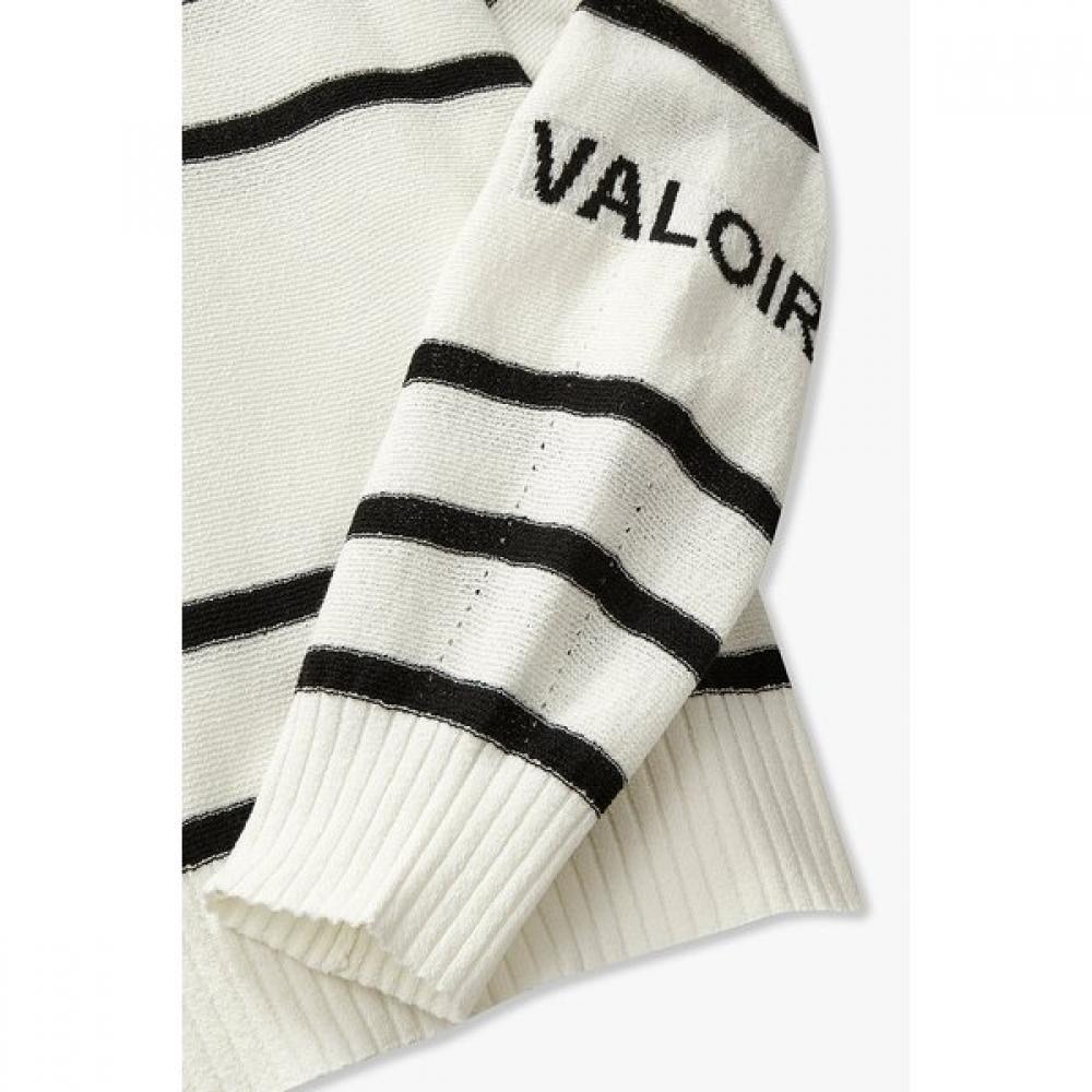 Vov Stripe Knit Pullover 7125250701