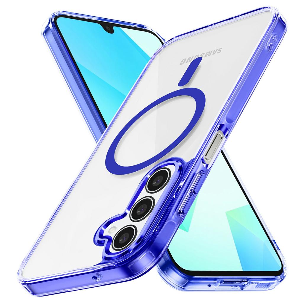 For Samsung Galaxy A16 4G/5G Case Compatible with MagSafe TPU+PC Transparent Phone Cover