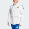 Adidas Real Madrid Tiro 25 Competition Top Training Gear Series Brand Logo Stand Collar Raglan Long Sleeve Football Shirt Men Tops KE1167