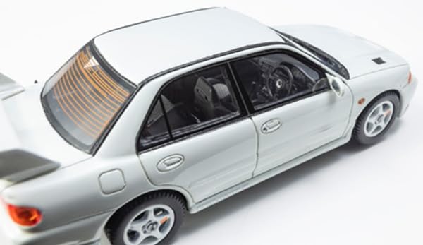 Kyosho Original 1/43 Mitsubishi Lancer Evolution III White Finished Product