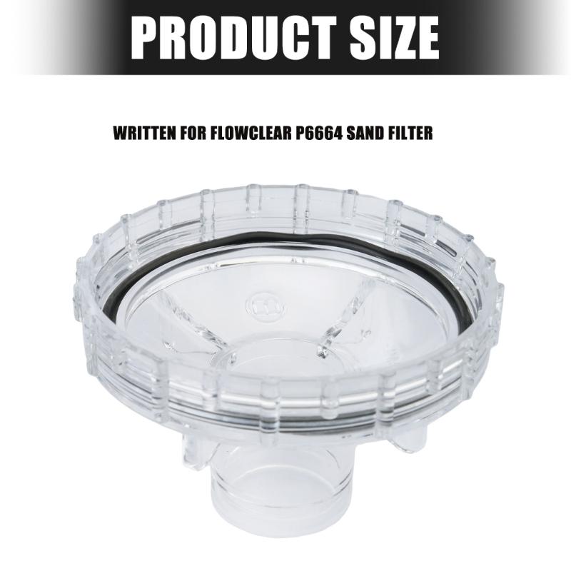 Strong Sunlight defended Plastic Cover For P6664 Sand Filter Ideal Swimming Pool Maintenance