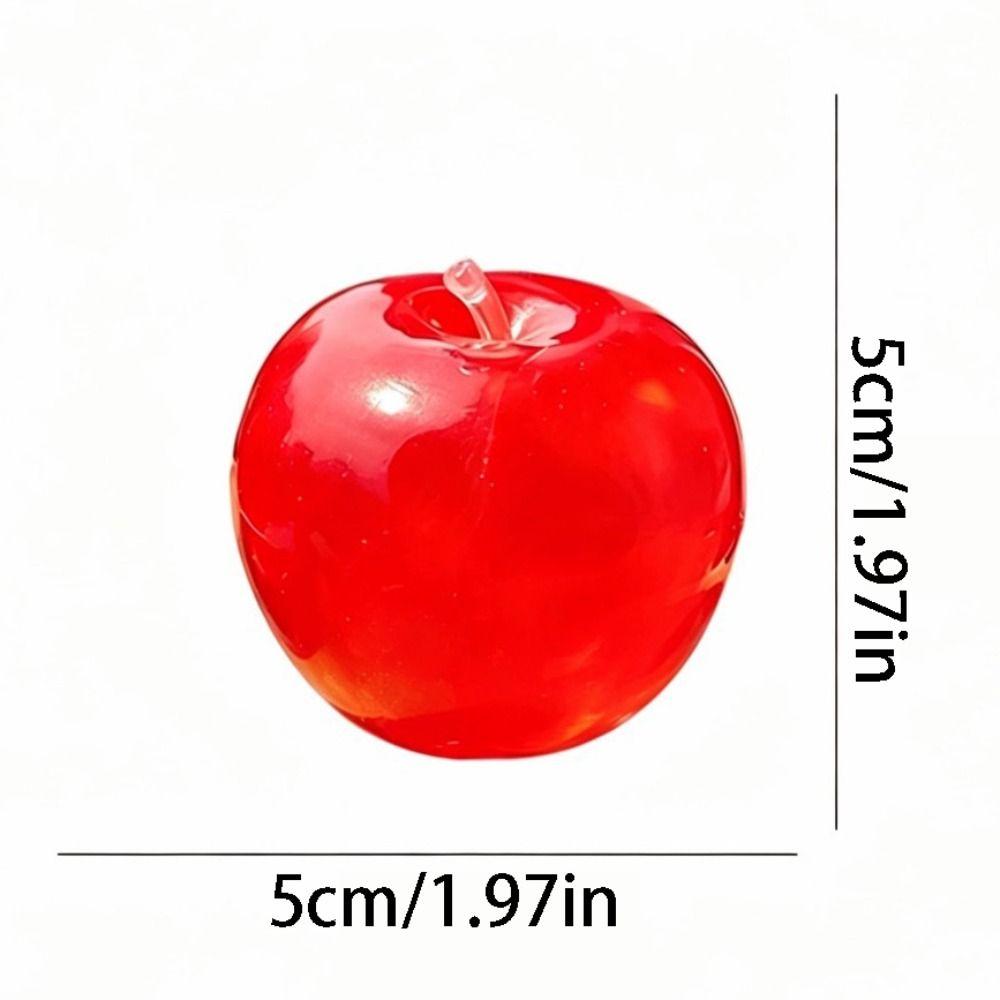 Super Soft Fruits Squeezed Toy Creative Fruits Pinch Sensory Stress Ball for Kids Adults