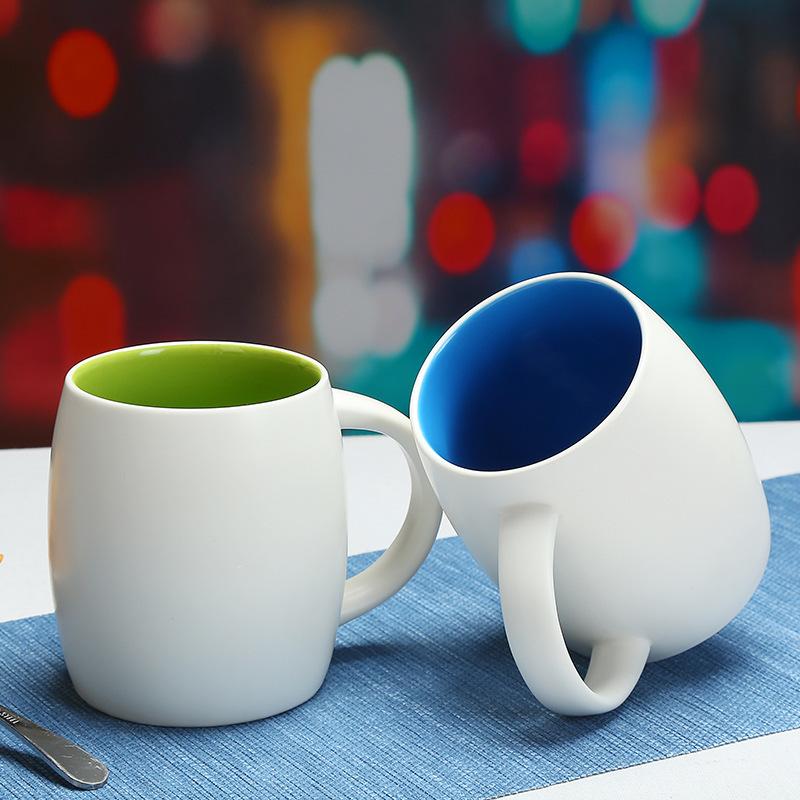 Wine Barrel Ceramic Cup, Mug, Creative Cup, Coffee Cup, Water Cup, Practical Gift Advertising Cup Customization