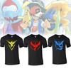 Pokemon Printed Cotton T Shirt For Women Summer Casual Top With Short Sleeves
