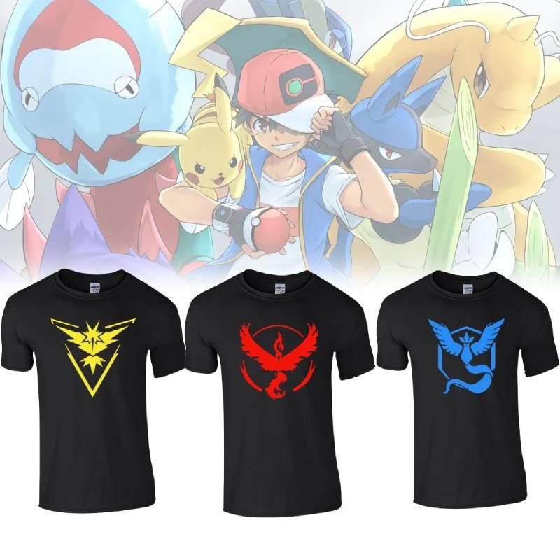 Pokemon Printed Cotton T Shirt For Women Summer Casual Top With Short Sleeves