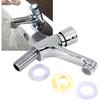 Single Hole Bathroom Faucet, Face Basin Faucet for Bathroom Sink Restroom Faucet Cold Water Faucet for Home or Outdoor G1/2