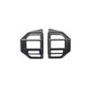 Carbon Fiber Black Steering Wheel Decor Cover Trims For Toyota Prado LC250 2024+