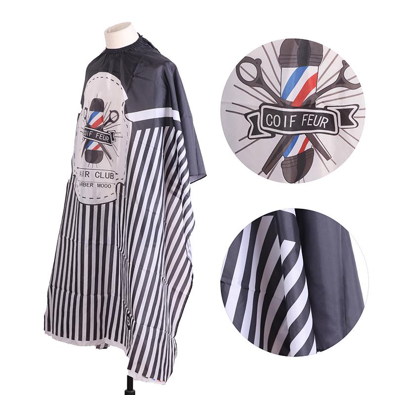 Grembiule Da Taglio Professionale LE'RE Per Parrucchieri E Barbieri - Bianco, Impermeabile, Unisex Adulto