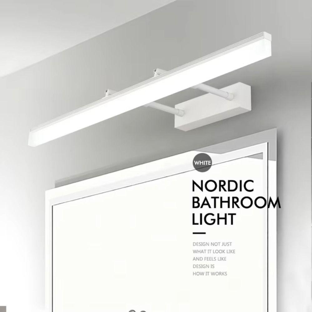 9W 40CM Makeup Mirror Light No-Drill Vanity Mirror Light Bathroom Mirror Lamp  Washroom