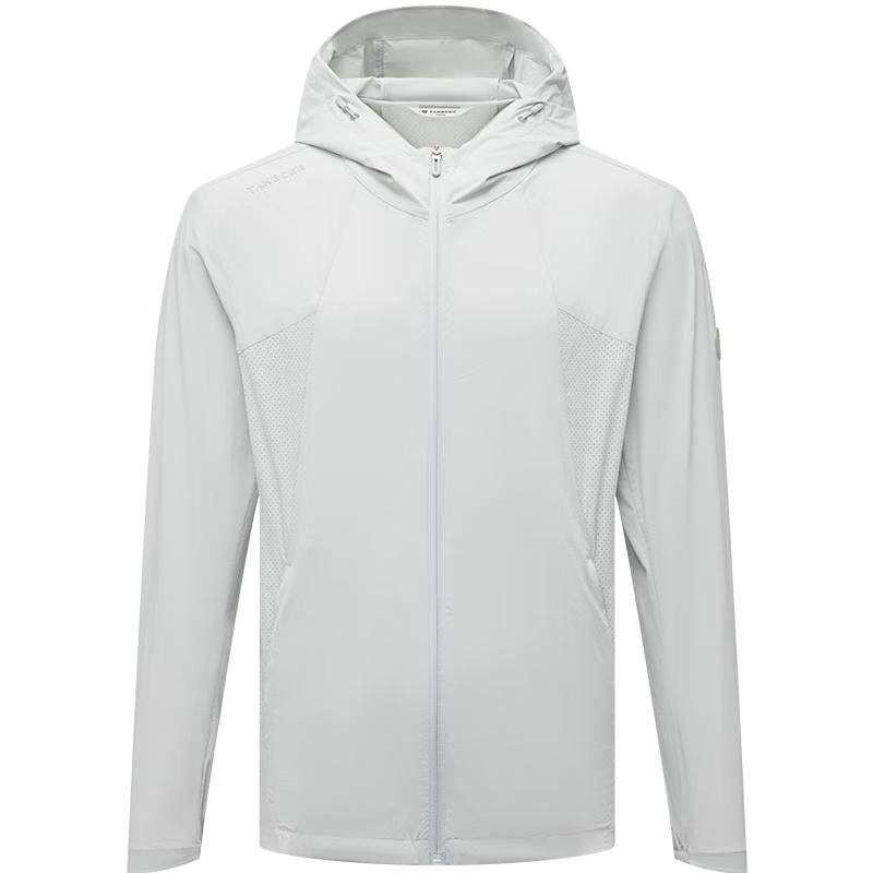 TANBOER Men s Hooded Lightweight Sun Protection Jacket TA5232701A XL