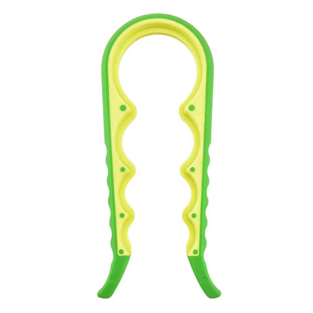 1 STÜCK Glasöffner 4-in-1 Multifunktions Schraubverschluss Glasdeckelöffner Manuelles Werkzeug Dosenöffner Flaschen Dosen Deckel Greifschlüssel Küchenhelfer