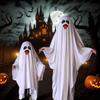 Harsever Dracula Ghost Cosplay Halloween Costume, Ghost Costume, Cosplay Cloak, One-Piece Disguise, Ghost Costume, Jumpsuit, Cute, for Kids, Parents,