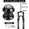 For Tapered and Straight Forks Bicycle Replacement Parts Mountain Bike Headset Sealed Dual Bearing Headset