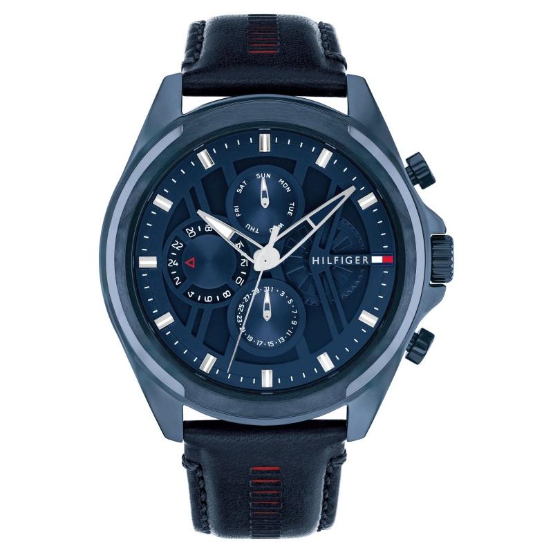 Tommy Hilfiger 1710655 Blue Quartz Men s Watch синий
