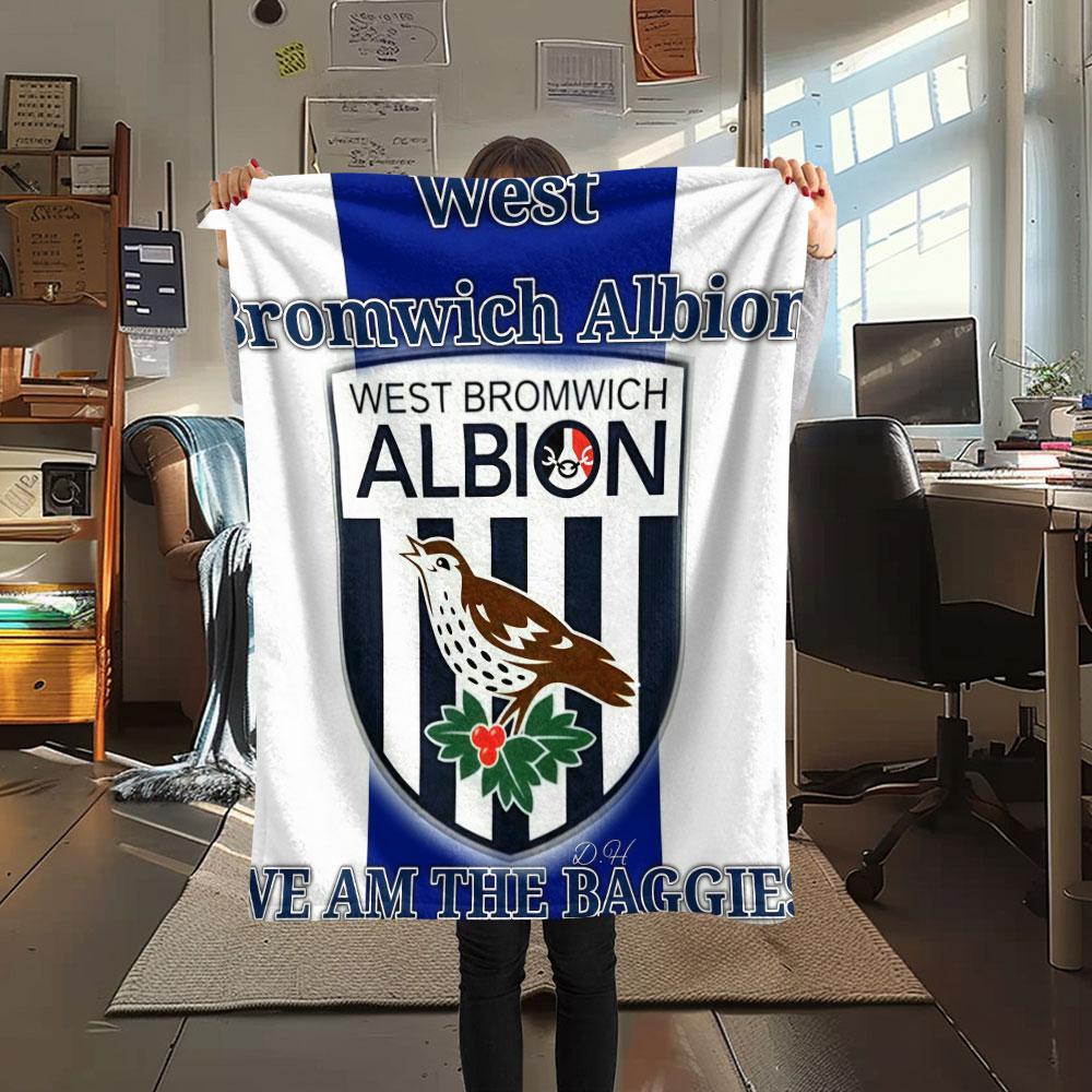 West Brom Blanket, High quality Comfortable for All Seasons, Home Decor, Warmth and Comfort