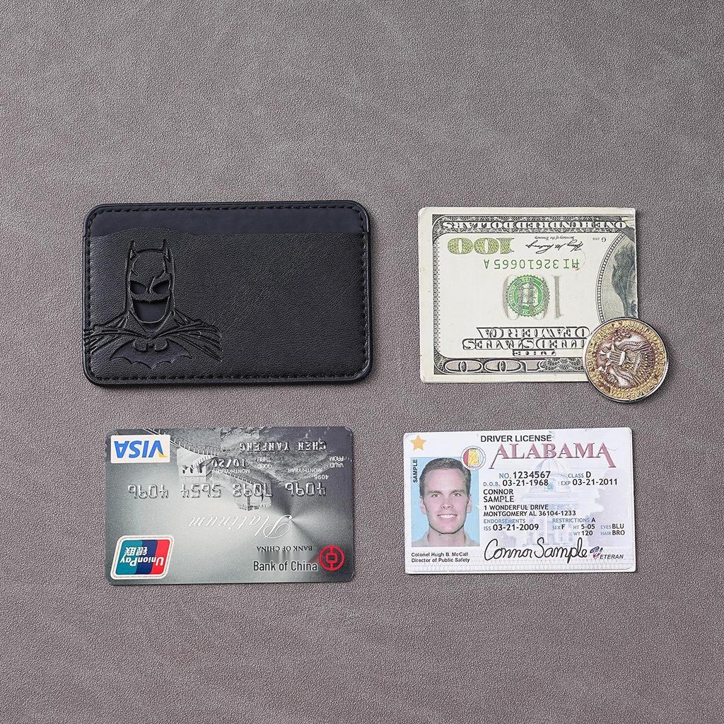Xiaohongshu Trendy Superhero Batman ID Card Holder Sleeve