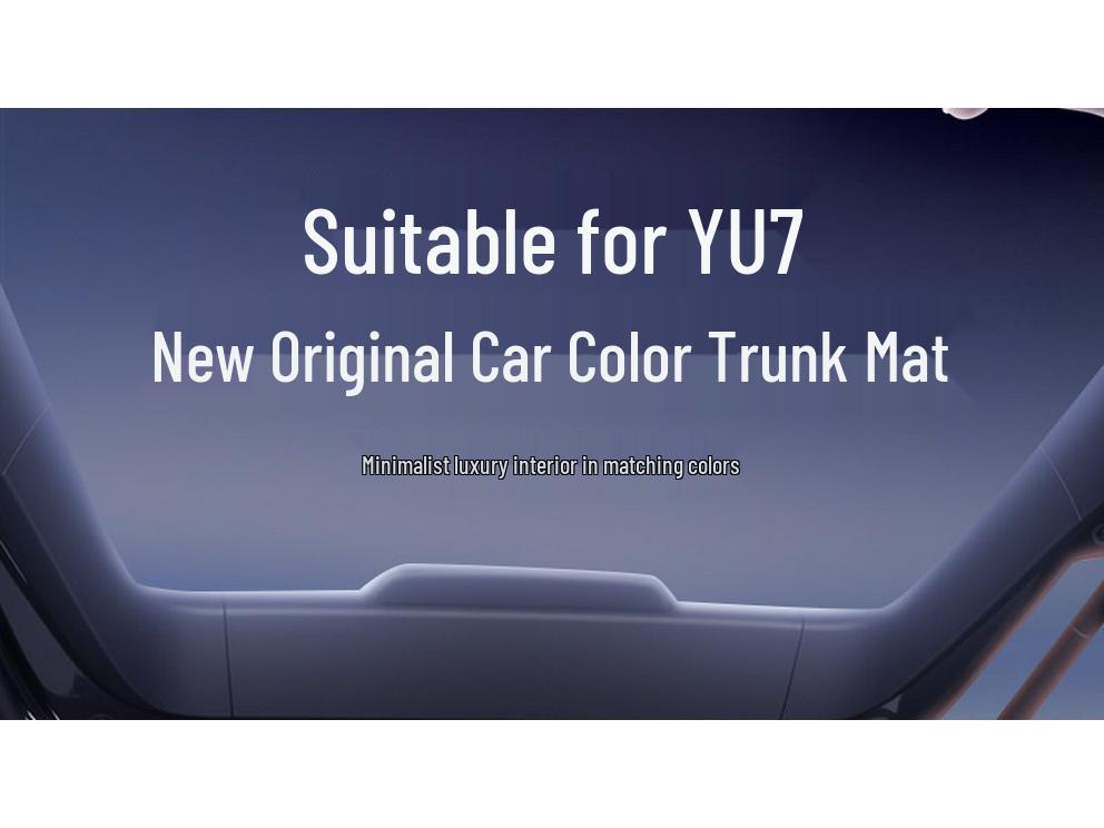 Xiaomi YU7 Trunk Mat: Full Coverage Tail Box Mat for 2025 Model