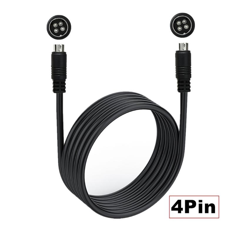 4-Pin DIN Stecker auf Stecker Verlängerungskabel 4-Pin DIN Stecker Kabel für DVR und DIN Sound Stecker