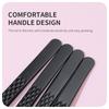 ANNAFRIS High-end Fiber Tip Lash Tweezers Stainless Steel Straight Head Curved Tip Eyelash Extension Tweezer Makeup Tools