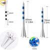 Landa Golf Five-Claw Plastic Golf Tees