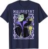 Hot Fashion Unisex Sleeping Beauty Maleficent Old School Poster T-Shirt S-4XL Four Seasons Gift