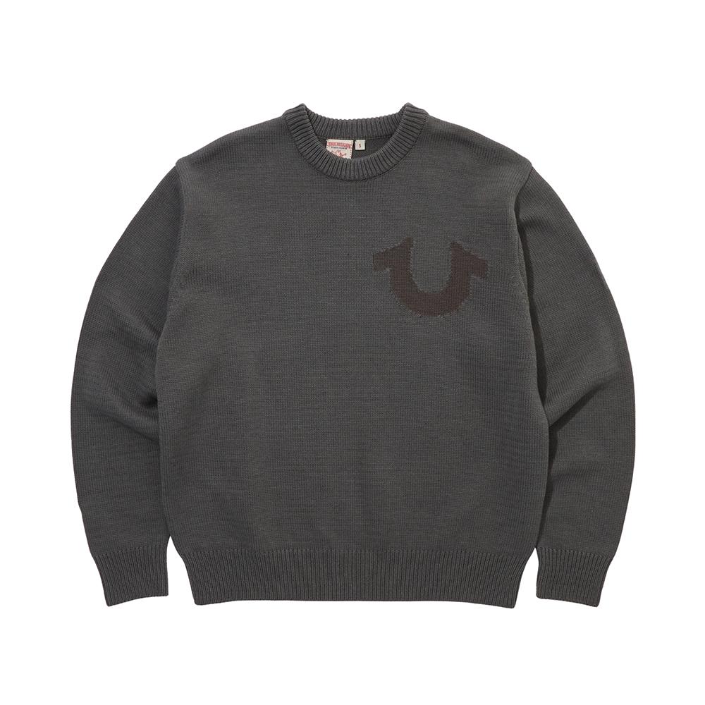 TRUERELIGION Og Logo Jacquard Knit_Khaki