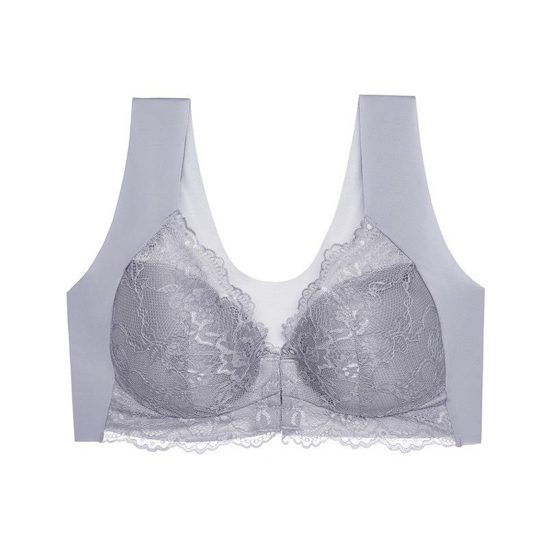 Plus Size Lace Front Buckle Bra – European Fit
