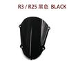 Motorcycle windshield guide plate acrylic For Yamaha YZF-R3 R3 YZF R3 2019-2025 YZF-R25 R25 YZF R25 2019-2023