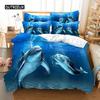 Sea Turtle Set Duvet Cover Set 3d Bedding Digital Printing Bed Linen Queen Size Bedding Set Fashion Design