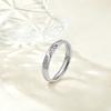 Fashionable and Versatile Bayside Titanium Steel Ring Women's High-Quality Exquisite Index Finger Accessory