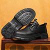 Men's Hand-stitched Leather Shoes Outdoor Casual Shoes