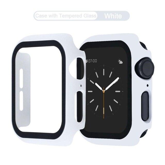 Tempered Glass Screen Protector for Apple Watch Series 6 5 4 3 2 1 SE 44MM  40MM 42MM 38MM Iwatch 38 40 42 44 45 MM Film Protection acquista in modo  economico — spedizione gratuita, recensioni reali con foto — Joom