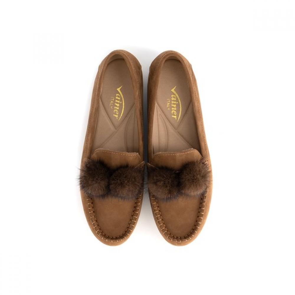 Vainer Women Comfort Fleece Lined Loafer 322f0v1cc