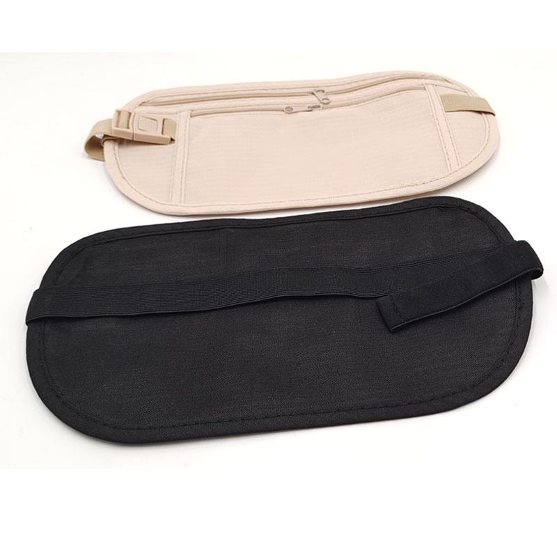 Discreet Anti-Theft Fanny Pack for Travel & Sports - Unisex Passport and Wallet Holder with Custom Logo