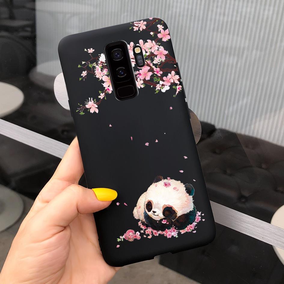 For Samsung Galaxy S9 Case G960F/DS Phone Cover Luxury Cartoon Soft Slim Funda For Samsung S9 Plus G965F S9+ Coque S9Plus Bumper