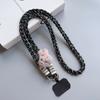 Outdoor Mountaineering Mobile Phone Lanyard Women's Belts Woven Hanging Ornaments Anti Loss Lanyards Neck Strap