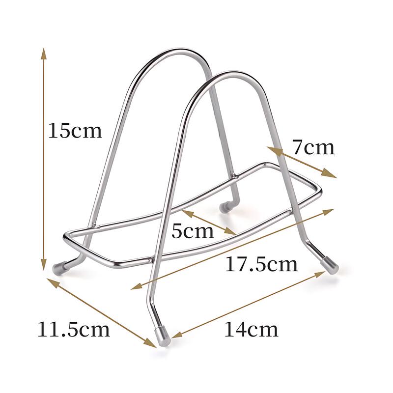 Stainless Steel Cutting Board & Pot Lid Rack