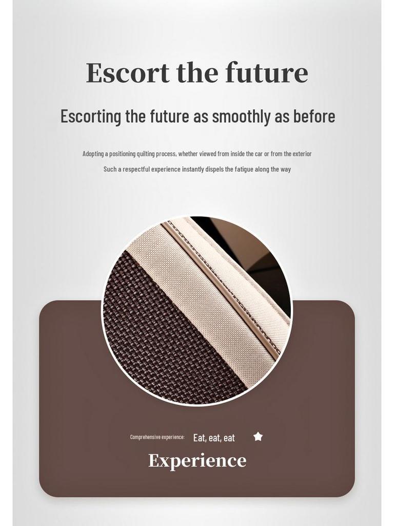 Linen Car Seat Cushion for Dongfeng Peugeot Models: 4008, 206, 207, 307, 408, 308, 2008, 5008