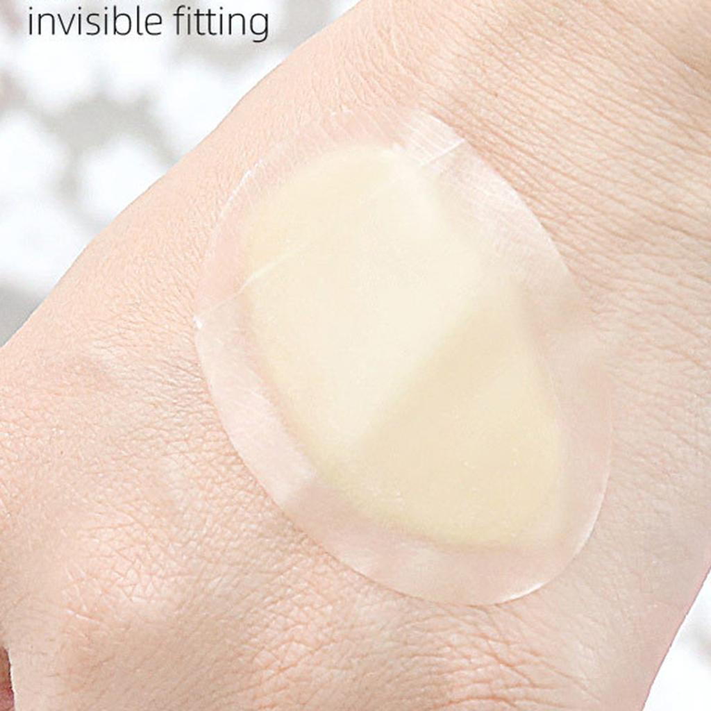 1pcs Self-Adhesive Heel Protector Sticker Heel Protector Invisible Hydrogel Pad Anti Blister Cushion Pad for Women Men Foot Care