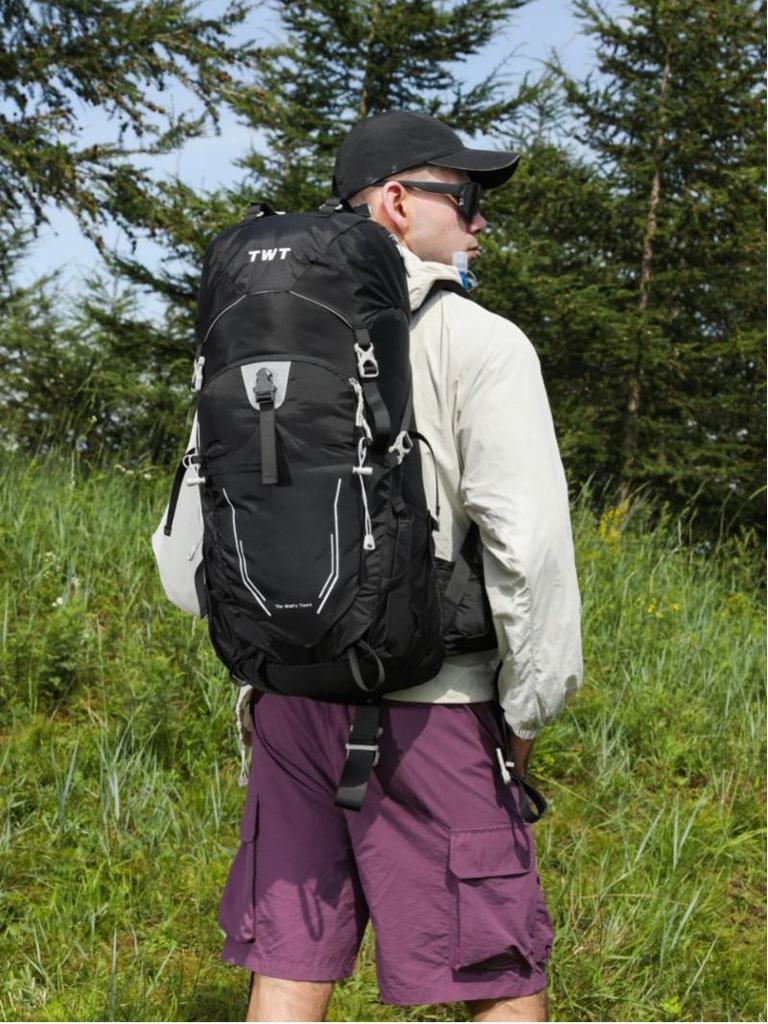 Water-Resistant Multifunctional Hiking & Camping Backpack