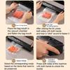 Food Sealer Vacuum Sealer Machine for Food Preservation with Storage Bag 30-Pack Textured Vacuum Bags Included Dry