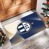 Tappeto Morbido Area Rug con Motivo Calcio FC Zürich Antiscivolo Tappeto per Pavimento Interno Tappetino Decorazione Sportiva per Camera da Letto
