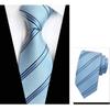 Silk Material Pre-tied Necktie Striped Design Gravatas Fashion Easy Neck Tie  Wedding Accessories