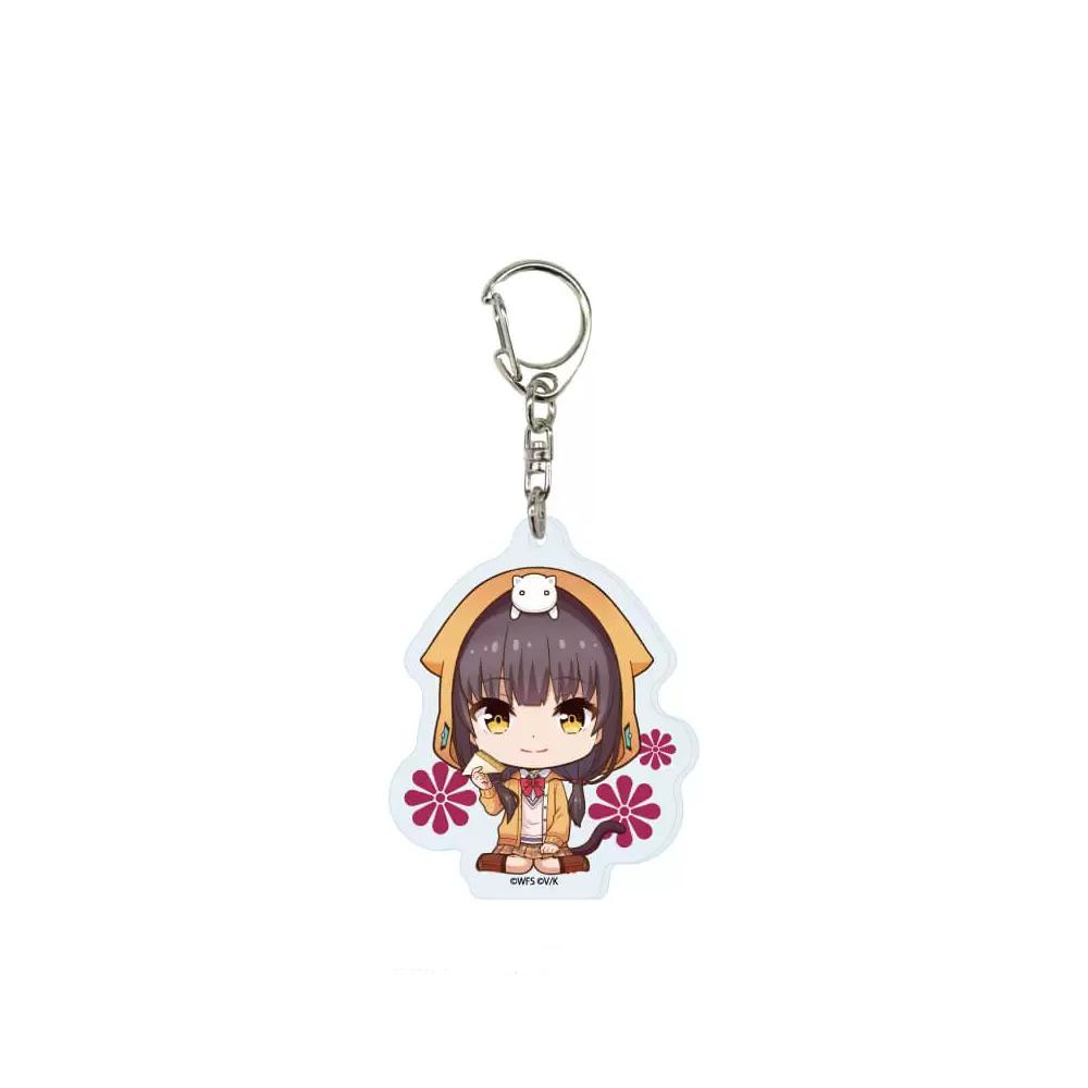 Heaven Burns Red Ruka Kayamori Yuli Izumi Megumi Aikawa Tsukasa Tojo Karen Asakura Official Acrylic Keychain Bag pendant Gifts