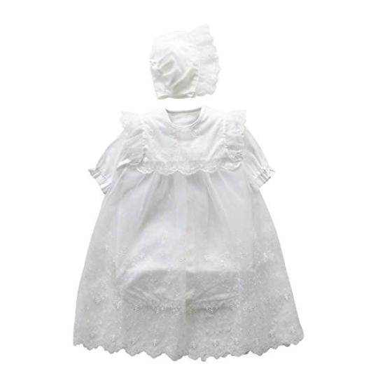 

Embroidered Long Organdy Coat for Shrine Visits Hooded Baby Dress 67702 Spring/Autumn