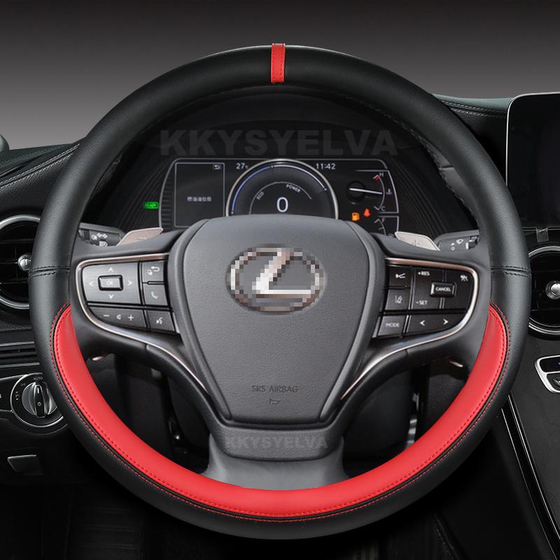 Microfiber Leather Car Steering Wheel Cover For Lexus is250 RX350 is350 GX460 is300 ES350 RC LS NX CT200h Auto Accessories