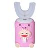 Automatic Toothbrush Vibration U Shaped Waterproof Battery Rechargeable Cute Electronic Tooth Brush for Children